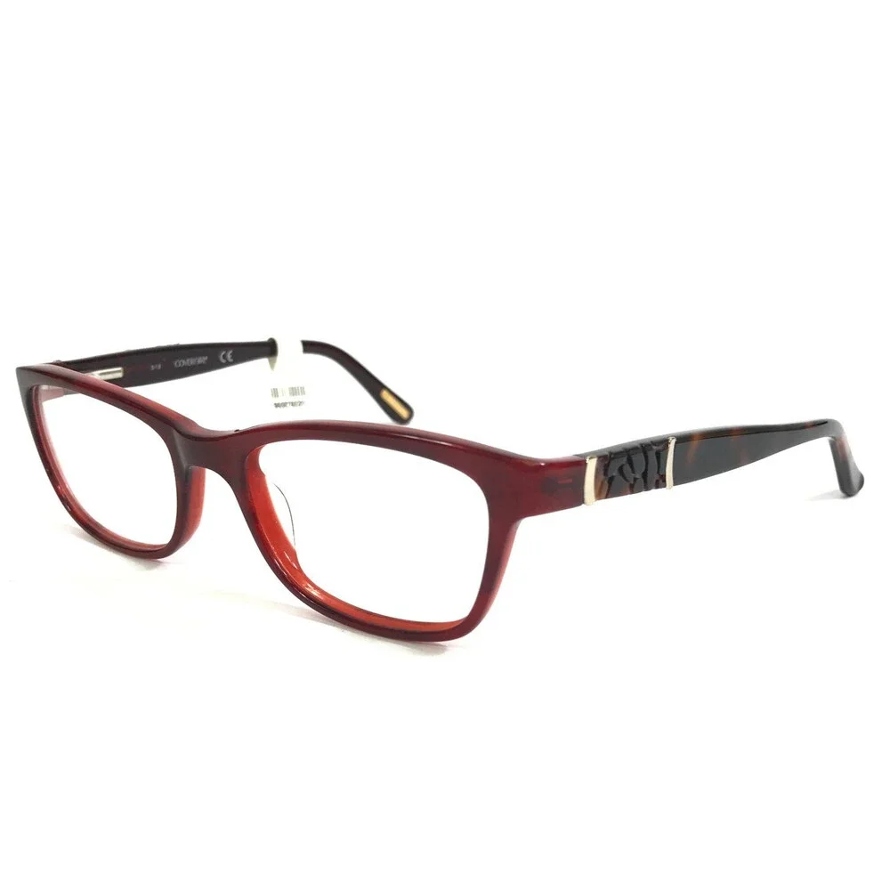 Covergirl Eyeglasses Frames CG0531 071 Red Havana Brown Tortoise 51-17-135
